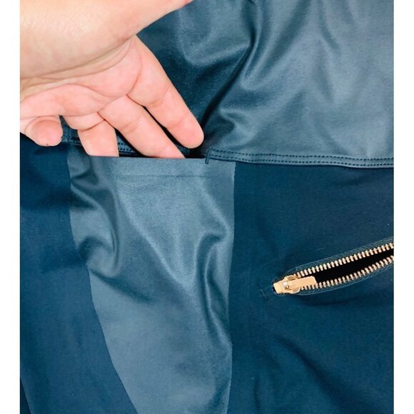 A DAY Black Leggings style BAL-BLK-00SM ZIPPERED POCKETS - Picture 14 of 16